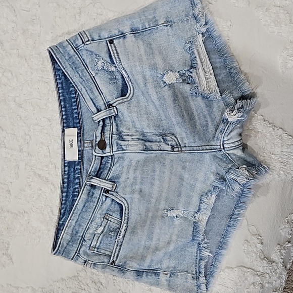 BKE Pants - BKE Distressed Denim Shorts